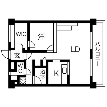 大江駅 徒歩15分 4階の物件間取画像